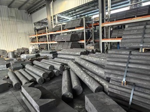 Électrode en <span class=keywords><strong>graphite</strong></span> CNMI à faible résistivité et haute densité, tige en carbone noir, cylindres d'électrodes en <span class=keywords><strong>graphite</strong></span> pour le soudage - Product Image 5