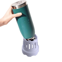 Support à tasses inversé en silicone, séchoir à vaisselle suspendu pour cuisine, organisateur de rangement pour la maison