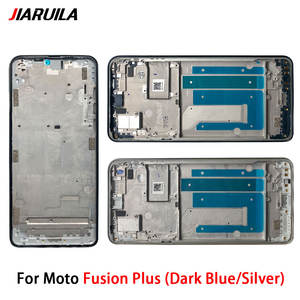 Plaque de boîtiers avant en gros pour Moto One <span class=keywords><strong>Action</strong></span> One Fusion Plus cadre Lcd plaque de lunette cadre moyen téléphone pièces de rechange - Product Image 6
