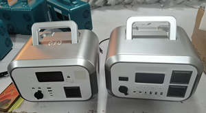 Station de charge mobile extérieure 600W LiFePO4 Lithium 9 ports à charge rapide compatible solaire et automobile, onde sinusoïdale pure, pour CPAP/réfrigérateur, US - Product Image 4