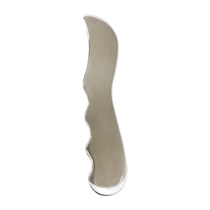 Outil médical en acier inoxydable 304 <span class=keywords><strong>Gua</strong></span> <span class=keywords><strong>Sha</strong></span> IASTM masseur facial anti-âge Guasha pour le visage relaxant du corps <span class=keywords><strong>des</strong></span> <span class=keywords><strong>yeux</strong></span> - Product Image 1