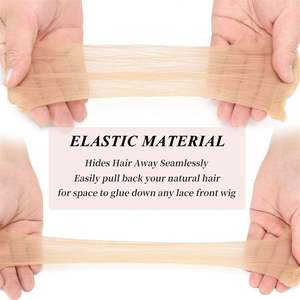 Gorros de Red para Peluca HD, Tono Piel Universal, Alta Elasticidad, Ultra Transparentes, Absorbentes de Sudor, 2 Piezas - Product Image 3