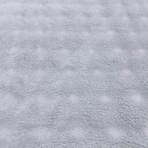 Profesyonel fabrika flanel Polar battaniye özel şirket logosu peluş süper yumuşak pazen Polar Polar Sherpa atmak battaniye - Product Image 3