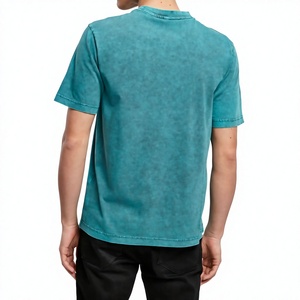 Men's Regular Fit 100% Cotton Knitted Quick Dry Streetwear T-Shirt-Silk Screen Printed Tie Dye Technique 250g Fabric Weight - Product Image 2