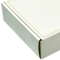 Boîtes d'emballage en carton ondulé personnalisées pour avions, boîtes de livraison express simples personnalisées, vente en gros de boîtes en carton