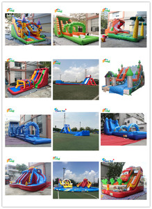 Inflatable <span class=keywords><strong>Dropkick</strong></span> Trượt Nước Miễn Phí Fall Drop Kick Inflatable Trượt Nước Cho Người Lớn - Product Image 5