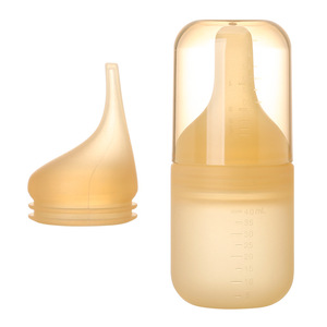 เครื่องป้อนยาสำหรับเด็กทารก 40 มล. แบบจุกนมซิลิโคนสำหรับทารกแรกเกิดและเด็กเล็กพร้อมเครื่องหมายวัดขนาด - Product Image 2