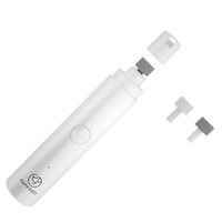 Wiederaufladbare Elektrische Hundeschermaschine mit USB-Ladefunktion, Diamant-Tiernagelschleifer, Pflegeset für Katzen und Hunde, Professionelles Salon- und Heimgebrauch-Set