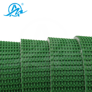 Sabuk Pvc bagian atas kasar bersama sabuk konveyor kasar hijau dengan gesekan tinggi - Product Image 4