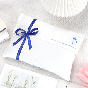High End OEM/ODM Large Custom Logo <b>Printing</b> Cotton Twill Envelope Bag Clothes Scarf Packaging Cotton Dust Pouch - Product Image 1