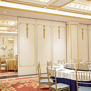 Hotel sala da ballo evento parete divisoria regolabile melamina materiale per il matrimonio sala scuola palestra magazzino muro divisorio insonorizzato - Product Image 2