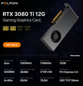 <span class=keywords><strong>Precio</strong></span> bajo AI Server GPU Geforce RTX 3080Ti 3080 12GB Tarjeta de video RTX <span class=keywords><strong>3090</strong></span> 24GB DDR6X 384-bit 8 + 8-PIN Turbo Tarjeta gráfica - Product Image 4