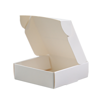 Boîte d'emballage électronique en carton plié à extrémités pliées, personnalisée, blanche, imprimée, en carton, pour appareils électroniques
