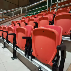 Sièges pliants fixes en plastique pour arènes, sièges de stade de football, sièges de tribune en polypropylène - Product Image 5