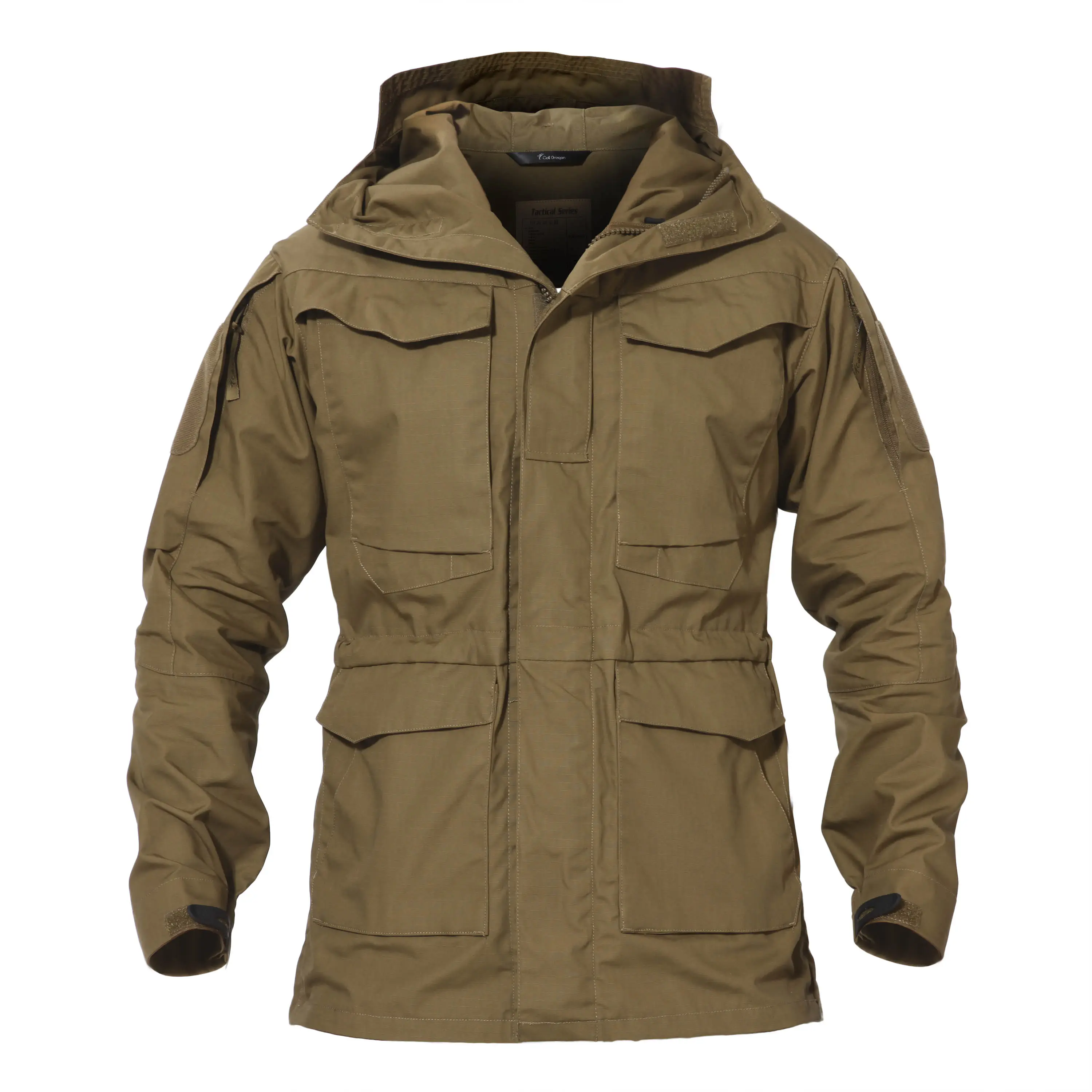 Mannen Camouflage Stof M65 Combat Jack Pring/Herfst Outdoor Waterdichte Jas