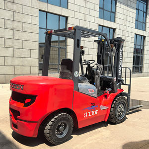 Chariot élévateur diesel <span class=keywords><strong>DOUGONG</strong></span> CPCD à moteur japonais, 2,5-4 tonnes, transmission automatique, hauteur de levage de 4,5 m, mât à trois étages, acier latéral - Product Image 5