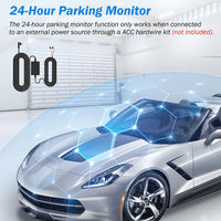 Huyo 2026, Cámara para Auto con 3 Lentes, DVR de 2 Pulgadas, 24H HD 1080P, Doble Lente, con Visión Nocturna, Caja Negra