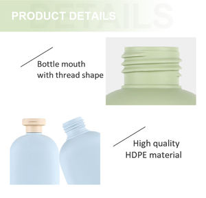 100ml Food Grade HDPE Skin Care <b>Bottle</b> Dull Polish Frosted Matte <b>with</b> Custom Coloured Cap and <b>Spray</b> Cap Support Customization - Product Image 4