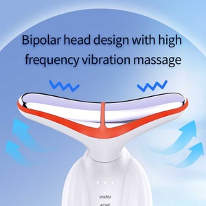 Masseur facial électrique anti-rides en ABS, outil de lifting du visage avec vibration du cou pour raffermir et tonifier - Product Image 6