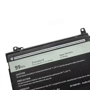 Pin máy tính xách tay 9njm1 cho <span class=keywords><strong>Dell</strong></span> <span class=keywords><strong>Alienware</strong></span> <span class=keywords><strong>15</strong></span> <span class=keywords><strong>R3</strong></span> R4 17 R4 R5 p69f p31e 44t2r Pin máy tính xách tay - Product Image 3