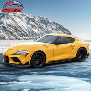 สำหรับ Toyota GR Supra 2020-2025 A90 A91 สเกิร์ตหน้าทรง IKON วัสดุ PP สีดำด้าน คุณภาพสูง ชุดแต่ง - Product Image 2