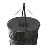 Séchoir à herbes à 4 étages de 60 cm de diamètre avec ventilateur et filtre à charbon, séchoir à fleurs, graines et feuilles