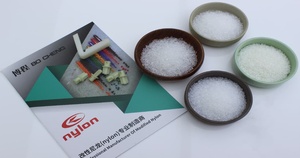 Fabrika fiyat PA6 GF30 cam elyaf takviyeli alev geciktirici naylon parlayan tel 850 UL94 V0 siyah renk - Product Image 4