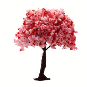 Modèles réduits artisanaux en plastique d'arbres de cerisier pour diorama et conception architecturale - Product Image 4