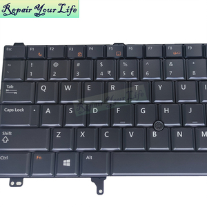 Clavier rétroéclairé US pour DELL Latitude E6520 E6530 E6540 E5520 E5530 <span class=keywords><strong>Precision</strong></span> M4600 M6600 M4700 M6700 <span class=keywords><strong>M6800</strong></span> M4800 7T430 - Product Image 4