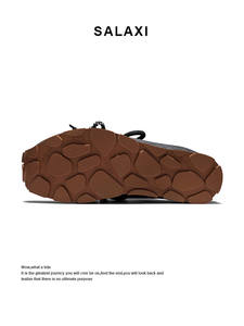 लक्जरी डिजाइनर ग्रे टेक्सटाइल लो प्रोफाइल स्नीकर्स हल्के कुएड एकमात्र आउटडोर चलने शहरी स्ट्रीटवियर फैशन - Product Image 5