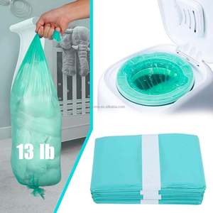 Bolsas de repuesto para contenedores de pañales al por mayor, ecológicas, gruesas, desechables, para la eliminación de pañales de bebé - Product Image 3