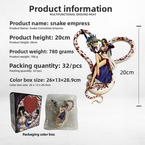 Figurine d'action Anime PVC Snake Woman Empress Snake Princess Nami pour collection et décoration, vente en gros, édition limitée - Product Image 2
