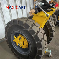 Roues pivotantes robustes pour conteneurs maritimes, capacité de 6000 kg à 20000 kg, pour conteneurs maritimes de 40 pieds