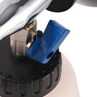 Pistolet de nettoyage à mousse Tornado à air comprimé pour le nettoyage en profondeur des panneaux de portières de voiture et des sièges en cuir avec buse en bec de canard