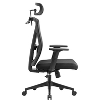 Chaise de direction de qualité supérieure B30 Promotion, chaise ergonomique avec support, réglable en hauteur, chaise en maille ergonomique à dossier haut, chaise de bureau en maille