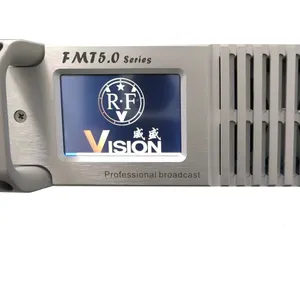 Transmissor sem fio FM de 1 kW Transmissão de rádio AES/EBU Entrada de áudio digital para RF e Áudio