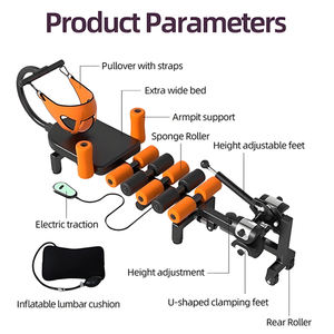 Alat Koreksi Traksi Tulang Belakang Servikal & Lumbal Multifungsi Logam yang Ditingkatkan, Peralatan Traksi Peregangan Tulang Belakang - Product Image 4