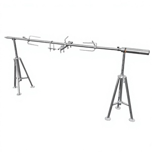 Kit de broche rotative durable avec trépied portable en acier inoxydable pour barbecue, vente en gros <span class=keywords><strong>d</strong></span>'usine OEM/ODM - Product Image 6