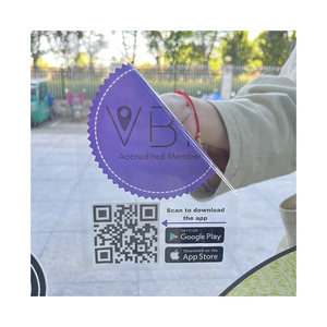 Chất lượng cao không có keo có thể tháo rời không thấm nước trang trí biểu tượng tùy chỉnh bám tĩnh cửa sổ <span class=keywords><strong>Sticker</strong></span> Glass Stickers - Product Image 1