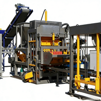 Machine automatique de fabrication de blocs de béton QT6-15, machine à briques creuses en ciment de taille moyenne pour la construction, populaire en Haïti et en Jamaïque
