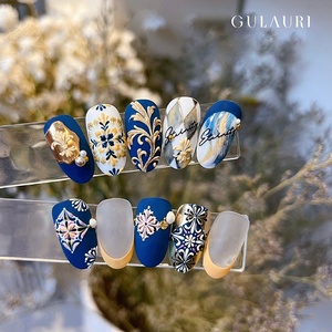 GULARI Nail Art Paint Soak Uv <span class=keywords><strong>Gel</strong></span> 9 colores Set Resina natural Etiqueta privada Negro Blanco <span class=keywords><strong>En</strong></span> relieve Tallado Esmalte <span class=keywords><strong>de</strong></span> uñas - Product Image 6