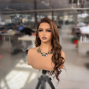 הנמכר ביותר במפעל-עשה remy שיער פאות hd תחרה קדמי רופף גל אירופאי שיער פאה 22 ס "מ מוכן ספינה - Product Image 6