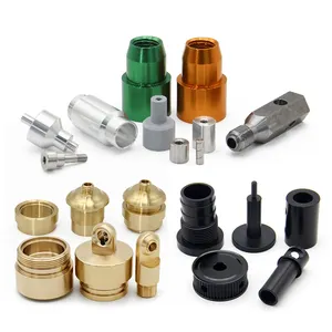 Piezas de Metal personalizadas de precisión, 5 ejes, CNC, mecanizado, 5 ejes, aluminio, acero, cobre, piezas de latón