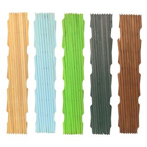 Phong cách cổ điển mở rộng bằng gỗ cực <span class=keywords><strong>trellis</strong></span> thiết kế truyền thống sơn sân hàng rào cho ban công vườn trang trí nội thất thân thiện với thiên nhiên - Product Image 3