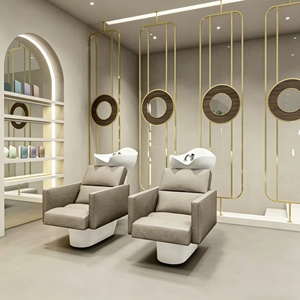 Aménagement Intérieur de Salon de Coiffure Personnalisé, Poste de Travail Complet pour Salon, Agencement de Présentation pour Salon de Manucure, Décoration et Rénovation de Magasin de Coiffure - Product Image 6