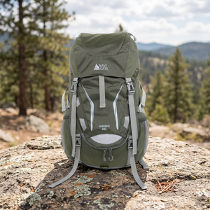Sac à dos polyvalent de 48 litres en polyester unisexe pour la randonnée, le trekking, les aventures en plein air et les voyages - Product Image 3
