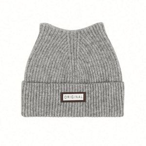 Wholesale in Stock High Quality Wool <b>Winter</b> Thickened Warm Cute Cat Ear Women Knitted Beanies Square Beanie <b>Hat</b> - Product Image 3