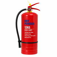 Extincteur à poudre sèche ABC certifié CE de 1 kg à 12 kg, portable pour une utilisation en cuisine et en entrepôt, Extintor