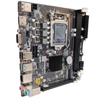 Nueva Placa Base para Computadora de Escritorio H81S-ITX, 1150 Pines, DDR3, Compatible con CPU I3/I5/I7, Tarjeta de Red Gigabit, M.2 Intel Doble