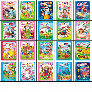 Обучающая водочувствительная доска для рисования и книга-раскраска – креативный набор для рисования для детей и подростков, подарочный комплект - Product Image 4